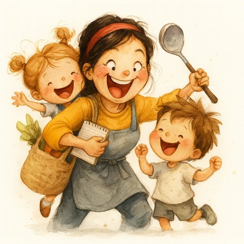 a comical Korean mother_500.jpg